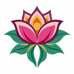 vector illustration of a flower