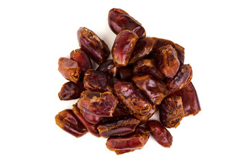 Pile of Dates, isolated on white background