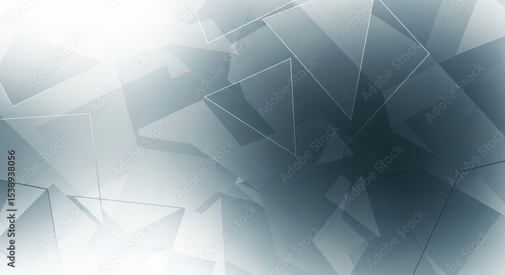 Poster abstract background with geometric triangle shapes