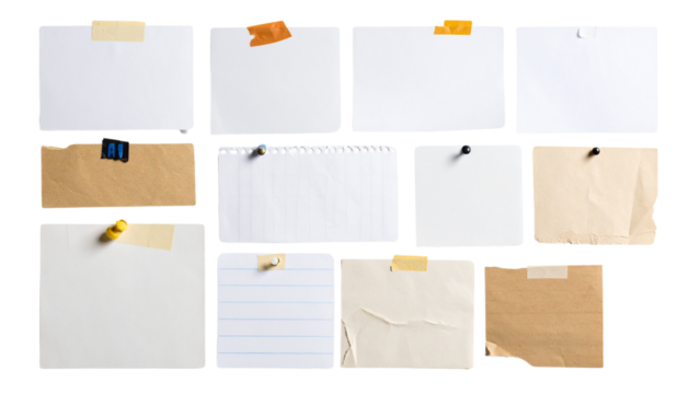 Note paper piece label vintage grunge tape label ripped tag message adhesive tape color colorful card sign business office, note bracket paperclip staple note pattern paper