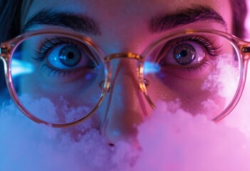 The peeping eye in the mist