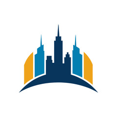 Obraz premium city skyline vector