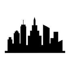 Obraz premium city silhouette 