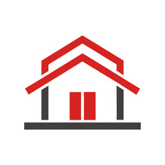  Red Roof House Icon