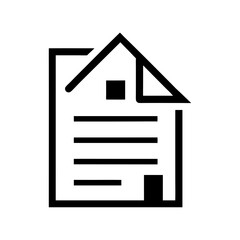  Document House Real Estate Contract Logo