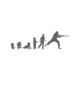 evolution chanbara bebe adulte