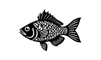  Fish icon isolated on white background