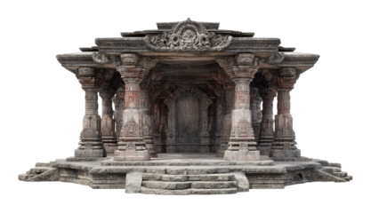Ancient temple structure historical site architectural outdoor environment front cultural heritage cut out png
