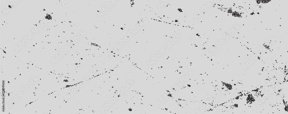 Poster Abstract monochrome texture with scattered particles and intricate patterns found in contemporary art
