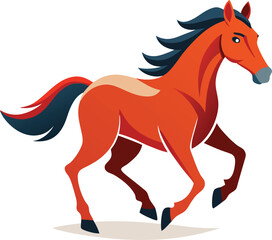 Horse in the field, A running horse isolated on transparent background, horse and jockey, horse and rider