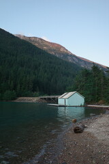 house on the lake