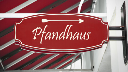 Signposts the direct way to Pawnshop