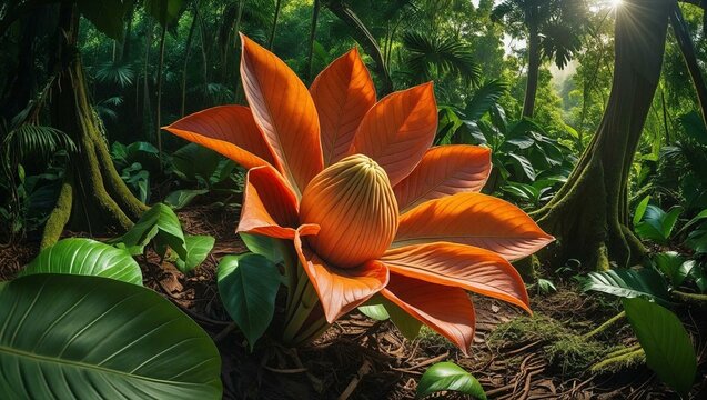Raflesia flower