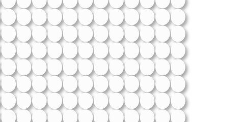 White tiles wall. round marble textures, ball tiles. Top view pavement circle block white texture with seamless patterns floor background. Air Bubble wrap texture background. Textured Background.