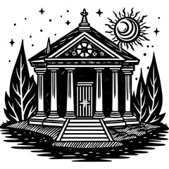 ancient greek temple