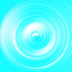 Colorful radial motion effect. Abstract rounded background. Color curves and sphere.
