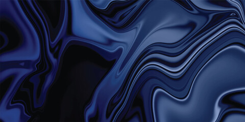 Obraz premium Dark Blue Liquid Marble Background