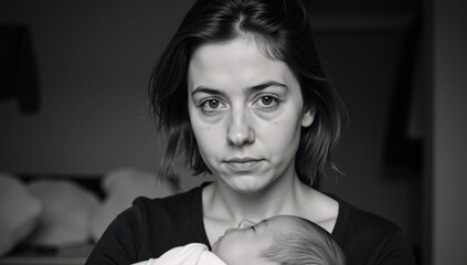 Ok stressed single mother dealing with postnatal depression and the challenges of motherhood