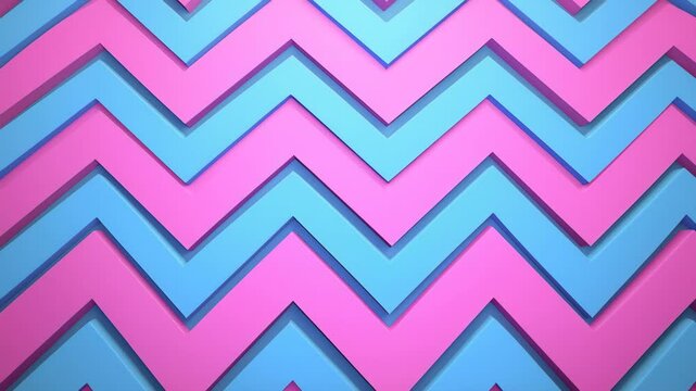 abstract background with lines, pink, blue, zig zag pattern, line