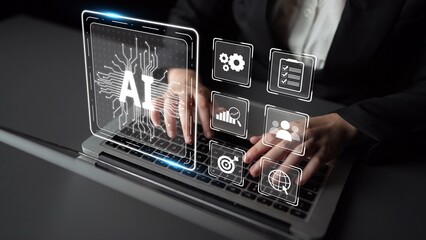 AI Assistant Brain Processor with LLM Technology, Big Data, Machine Learning, Generative AI for...