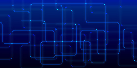 Abstract technology lines background .Abstract bright glitter blue background illustration with effect of shining little stars. Science Digital Technology Background. background 3d illustration render