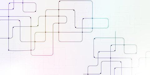  abstract technology communication concept vector background. background 3d illustration rendering, machine deep learning, data cloud storage digital, science neuron, plexus cell brain