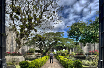 Ruine der Kirche des Apostels Jakobus in Cartago, Costa Rica