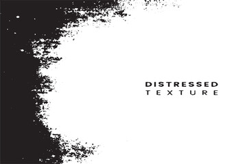 Black and White Distressed Texture Background