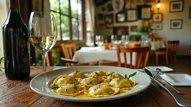 ravioli alla ricotta e spinaci italian cuisine video