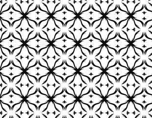 Abstract Organic Arabesque Pattern
