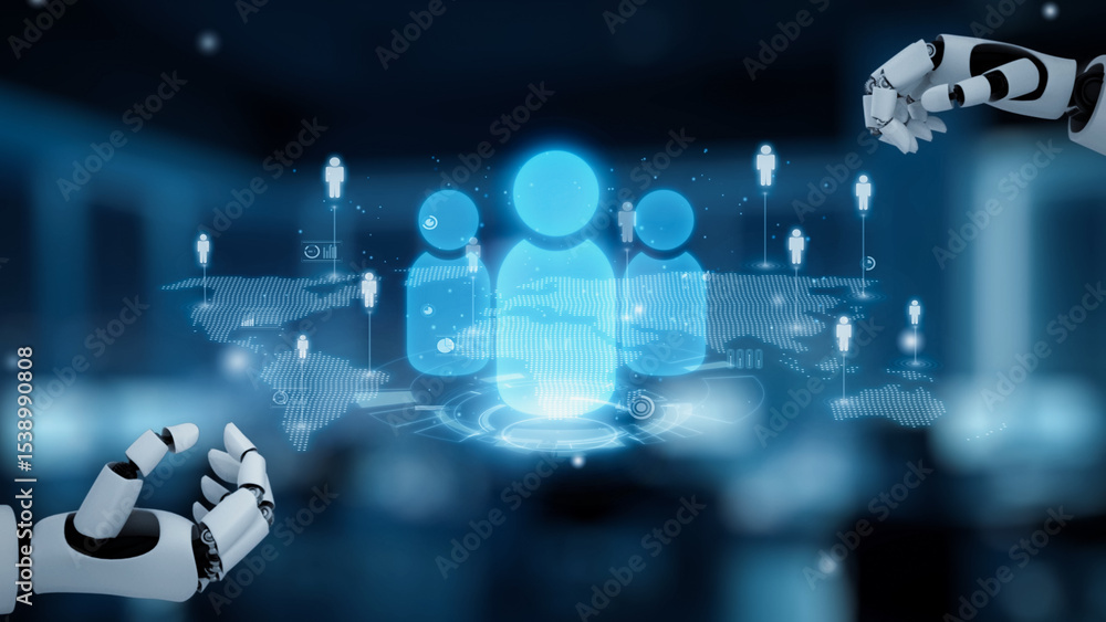 Poster ai boosts people networking with artificial intelligence insights, virtual assistant introductions, 