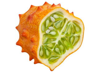 Kiwano Horngurke Stachelgurke Hintergrund transparent PNG cut out