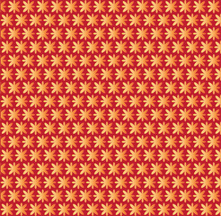 seamless pattern with colorful flowers