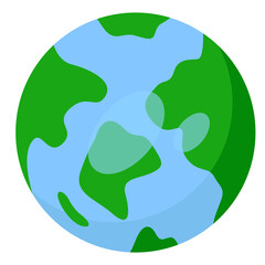 A Simple Representation Of Earth Vector Image