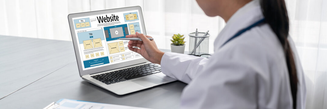 Website design software provide brisk template for online retail business and e-commerce