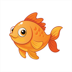 Happy Cartoon Astronaut Holding Flag in Space Suit