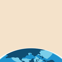 A Simple Representation Of Earth Vector Image
