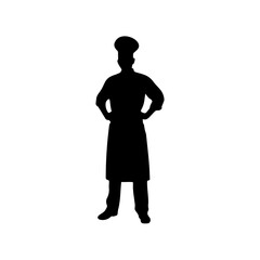 Chef with Cap Icon for Restaurant Logos