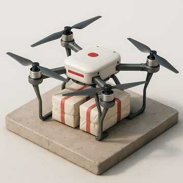 Drone for Smart Parcel Delivery  
