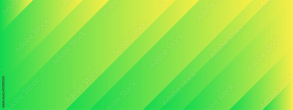 Poster Abstract background design featuring diagonal stripes with a smooth gradient with bright yellow to vivid green. Diagonal direction, giving a sense of energy and motion. Modern, dynamic, vibrant 