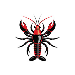 scorpion silhouette vector on a transparent background