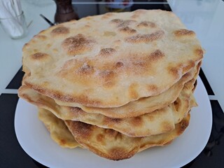 bread cakes on a plate
