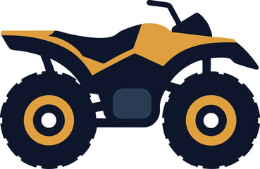 Powerful quad-bike adventure riding off-road ATV, all-terrain vehicle, outdoor fun, extreme sport, rugged vehicle, motorbike, dirt bike, four-wheeler, speed, trail, nature, exploration