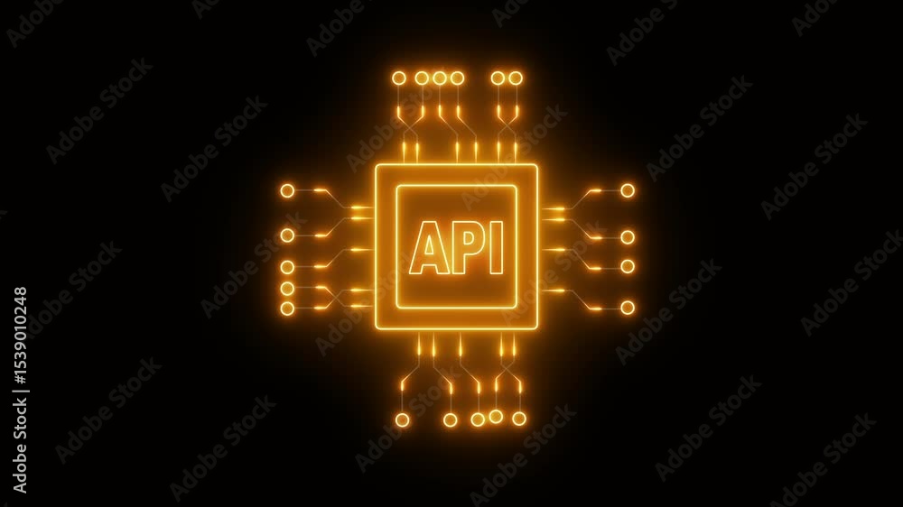 Poster apl hacker holding a glowing gold chip symbolizing artificial intelligence in cybercrime, darkweb, a