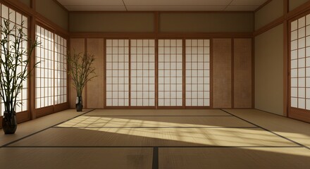 Modern Japanese Home Interiors – Serene Spaces Blending Minimalist Design with Traditional Aesthetics and Cultural Harmony