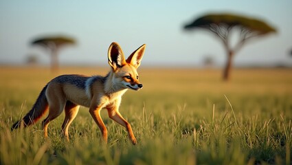 Fototapeta premium red fox vulpes