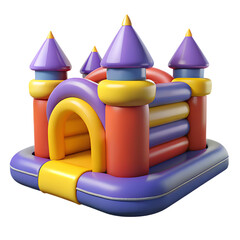 3d inflatable bouncy castle