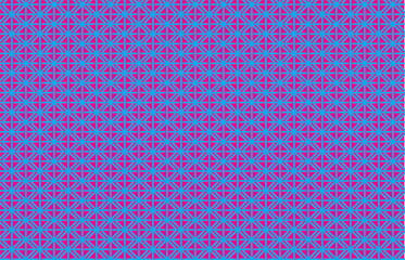 seamless geometric pattern with same size shapes