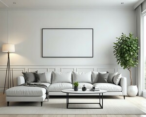 Modern Minimalist Living Room