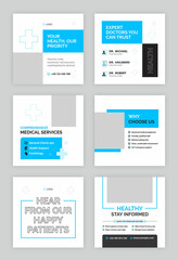 Modern Medical Social Media Design